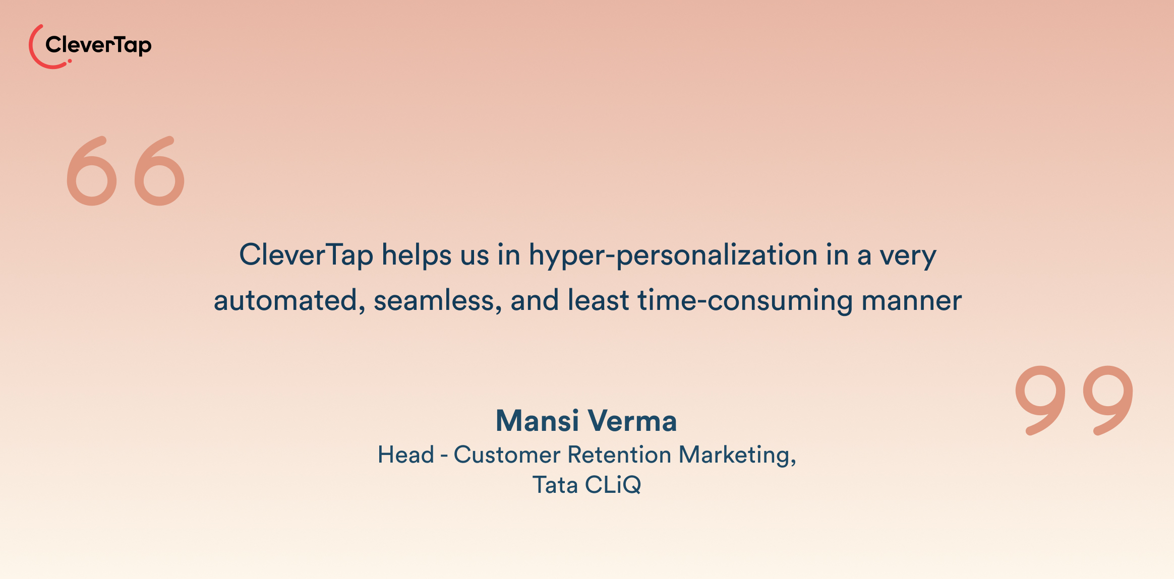 Clevertap review by tata cliq