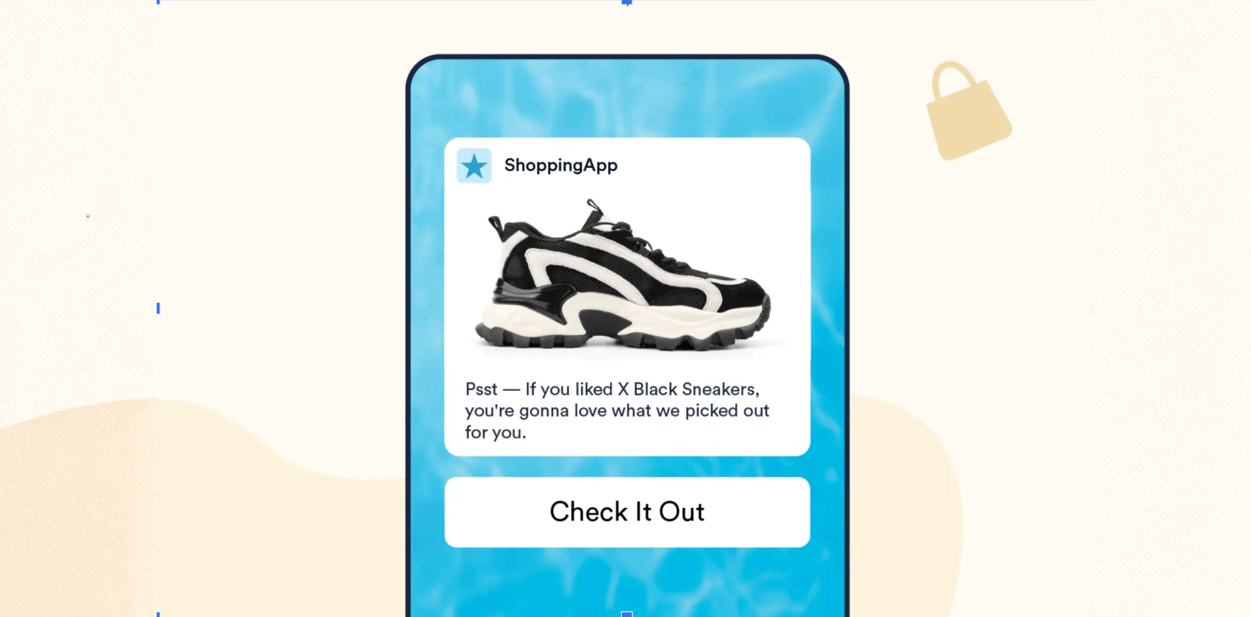 Location based personalized push notifications