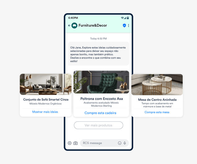 Engage with deep context using CleverTap RCS Business Messaging Platform—deliver rich, branded, interactive messages with two-way, omnichannel orchestration.