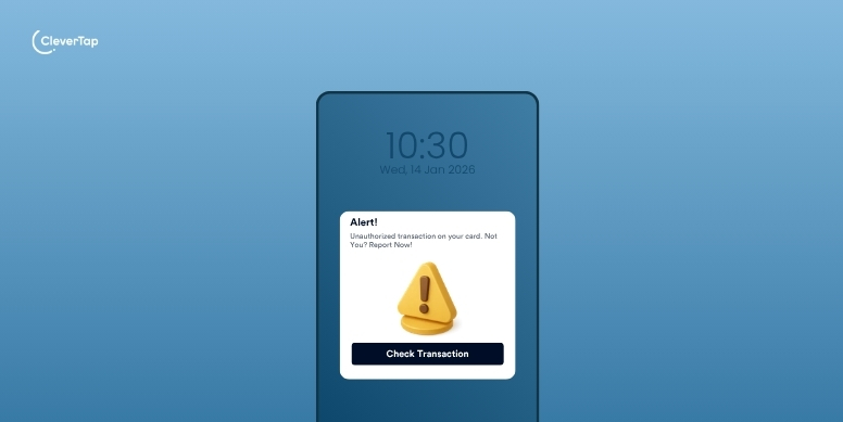 Fraud Alert Push Notification