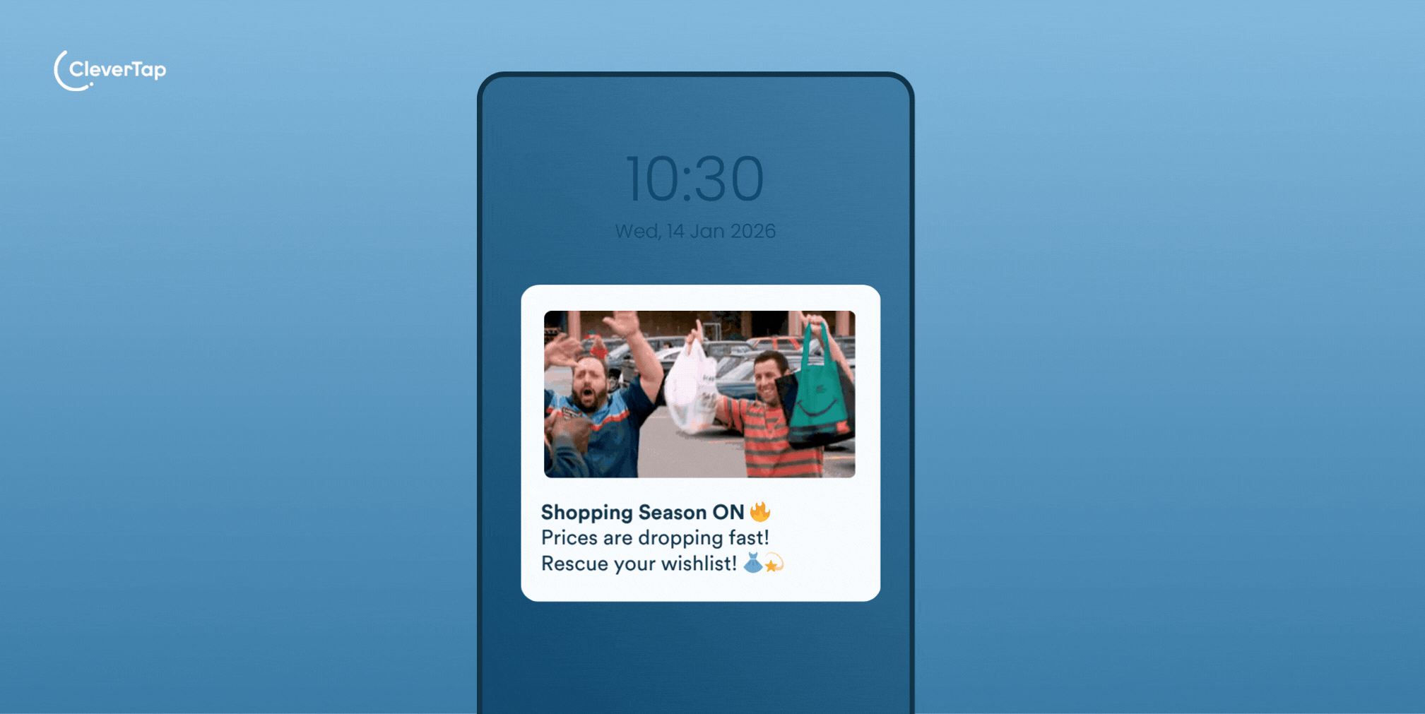 Rich Media GIF Push Template