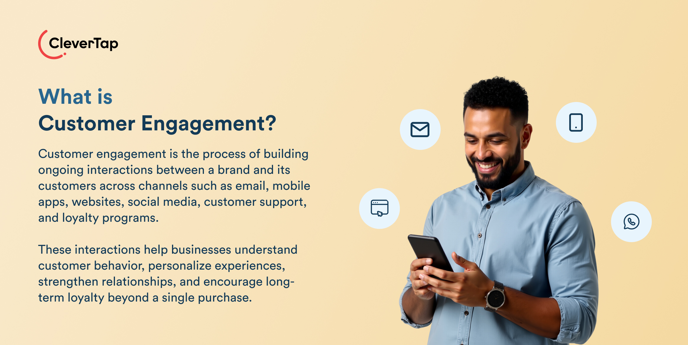 What is customer engagement?