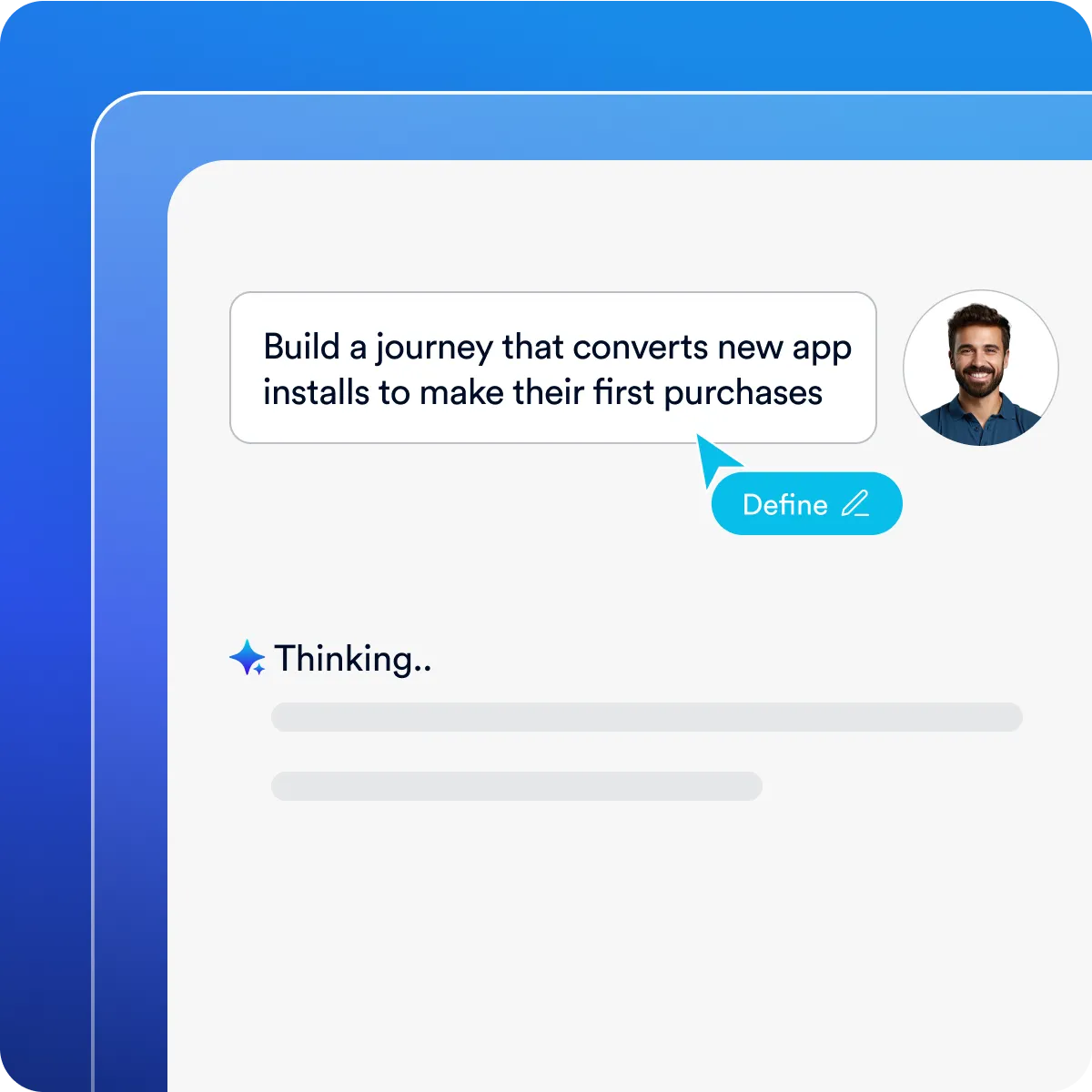 Define a business goal and guardrails in CleverAI