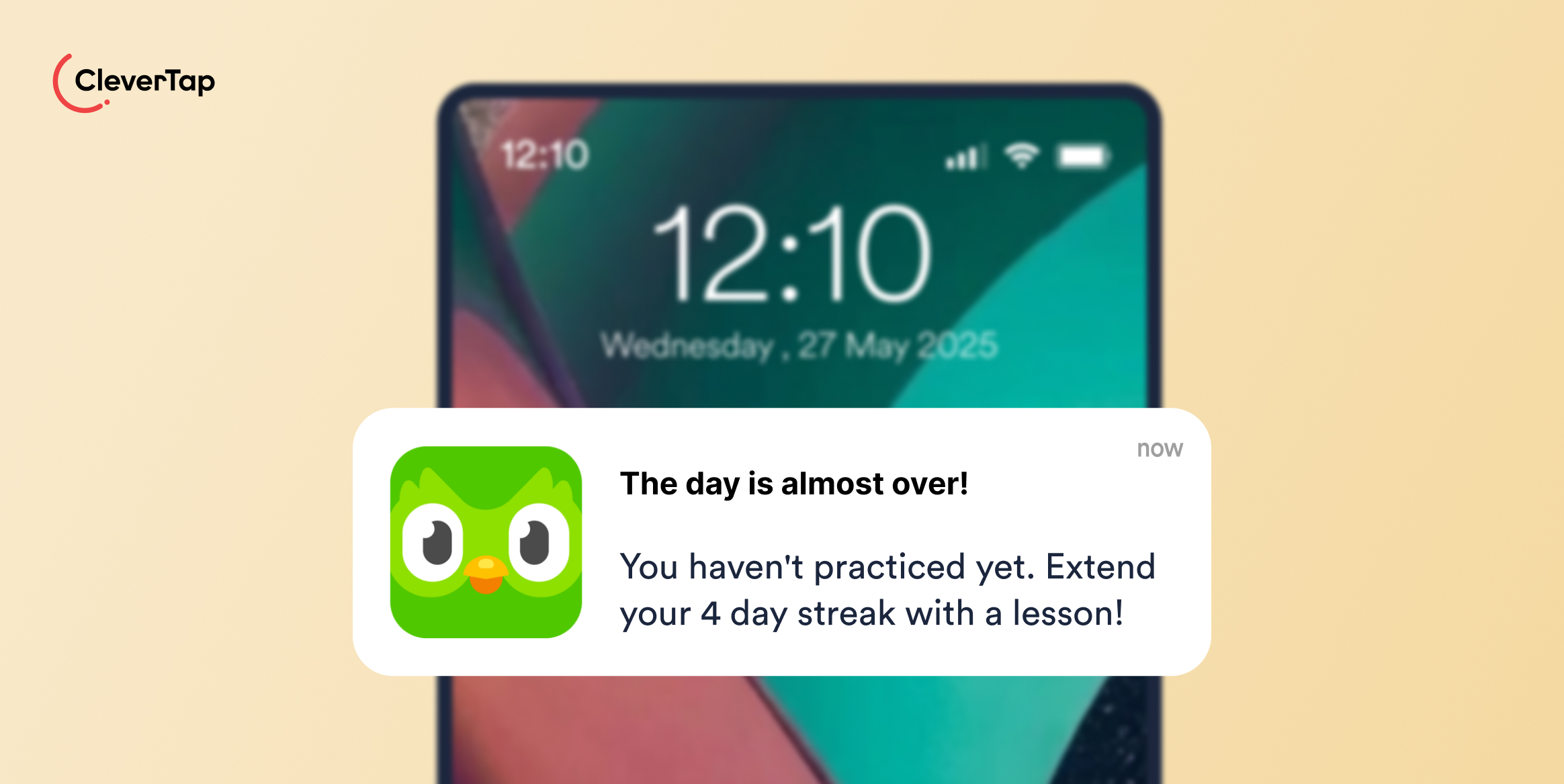 First-Week Progress or Encouragement - Welcome Push Notification - Example 14