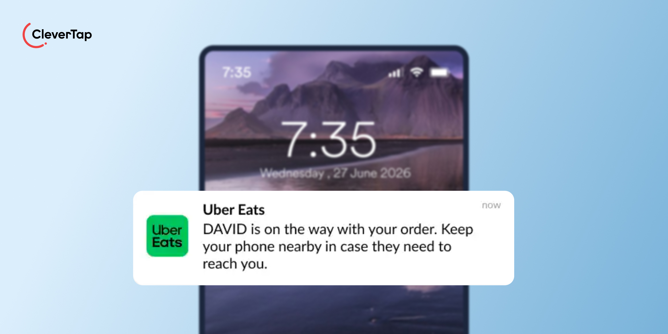 Timely Update Notification - Welcome Push Notification Example 15