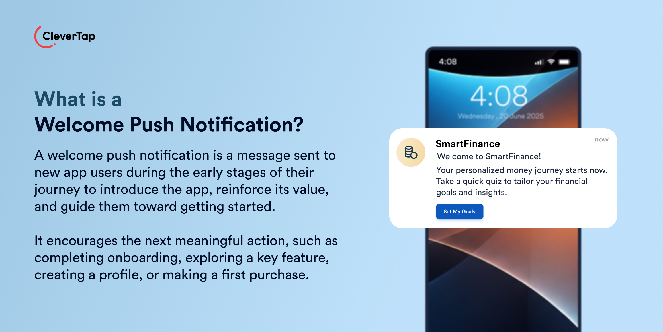 What Is a Welcome Push Notification?