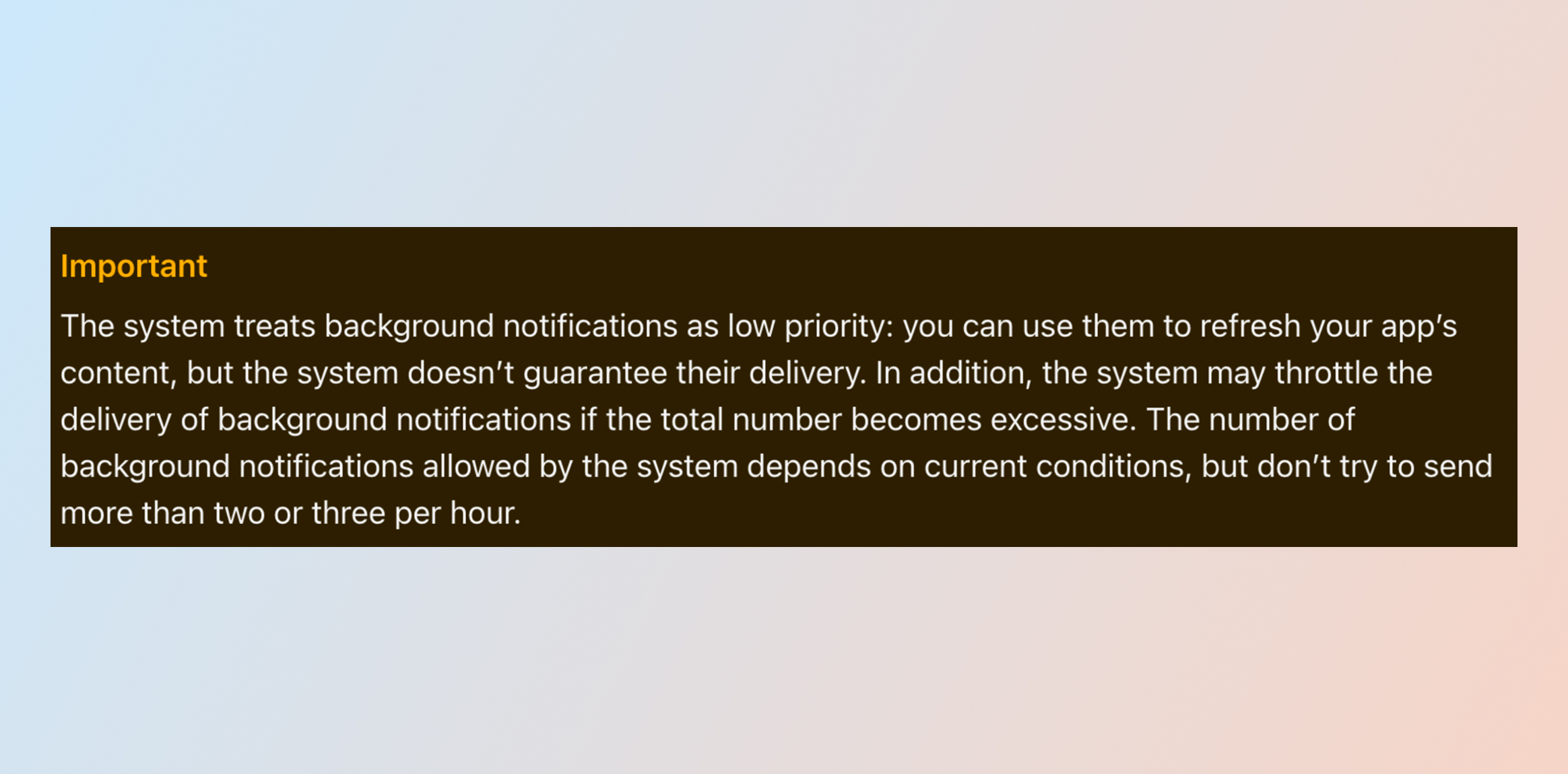 When Silent Push Notifications Don’t Work