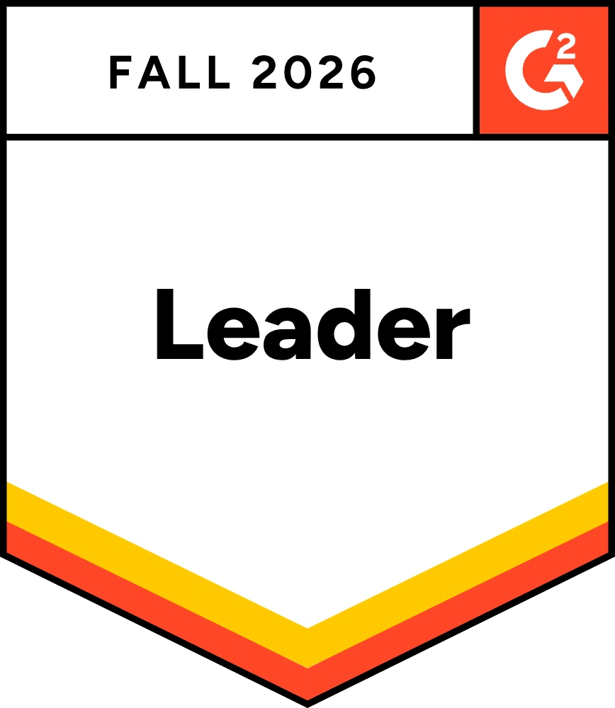 Grid leader for 2025 by G2 Grid leader for 2025 by G2